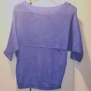 Bluish see through sweater